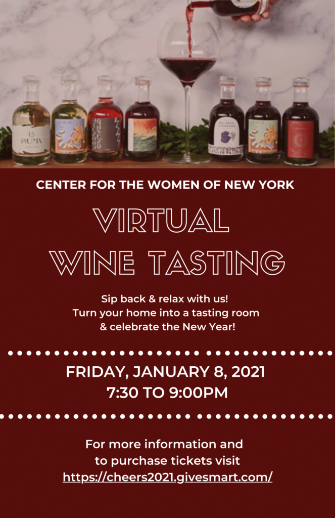 Virtual Wine Tasting Event Fyer