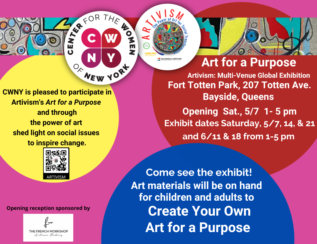 Art Exhibit: “Art for a Purpose” – with CWNY and Artivism @ Fort Totten Park