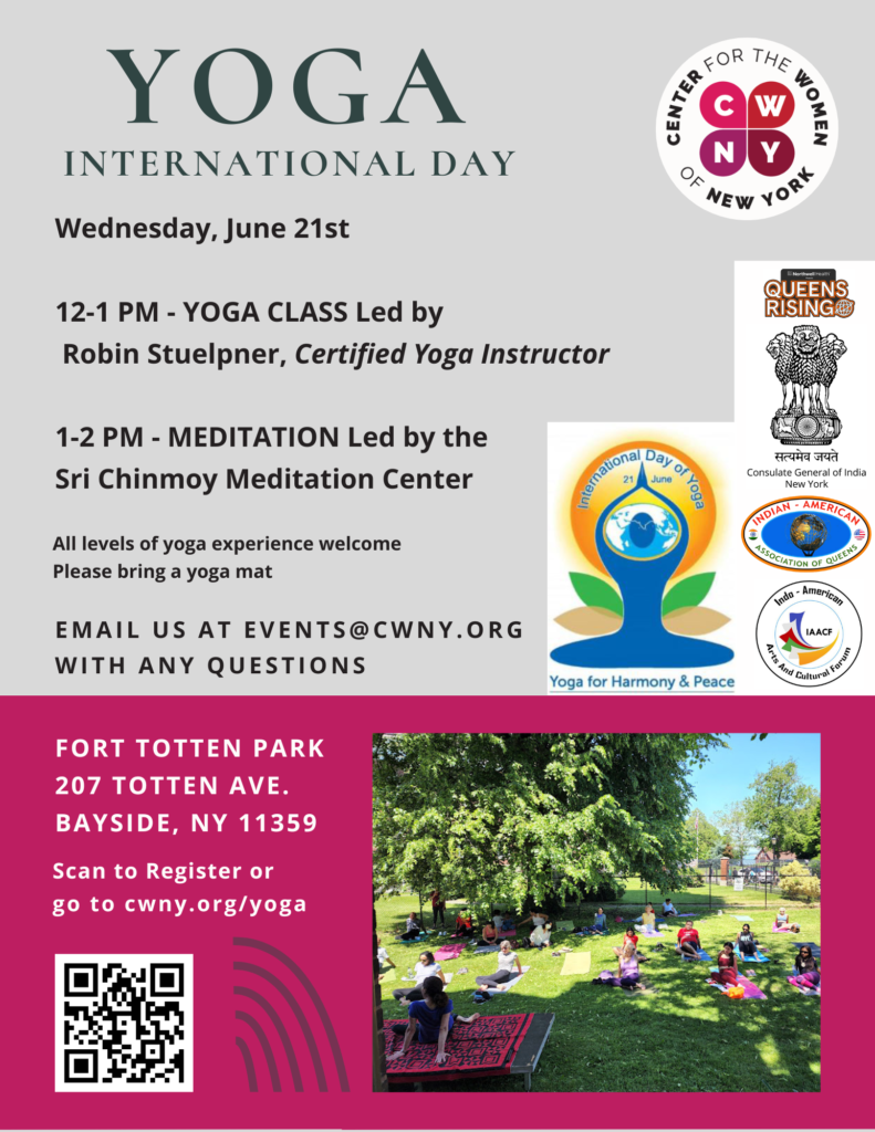Meditation - International Yoga Day 2023 @ Fort Totten Park